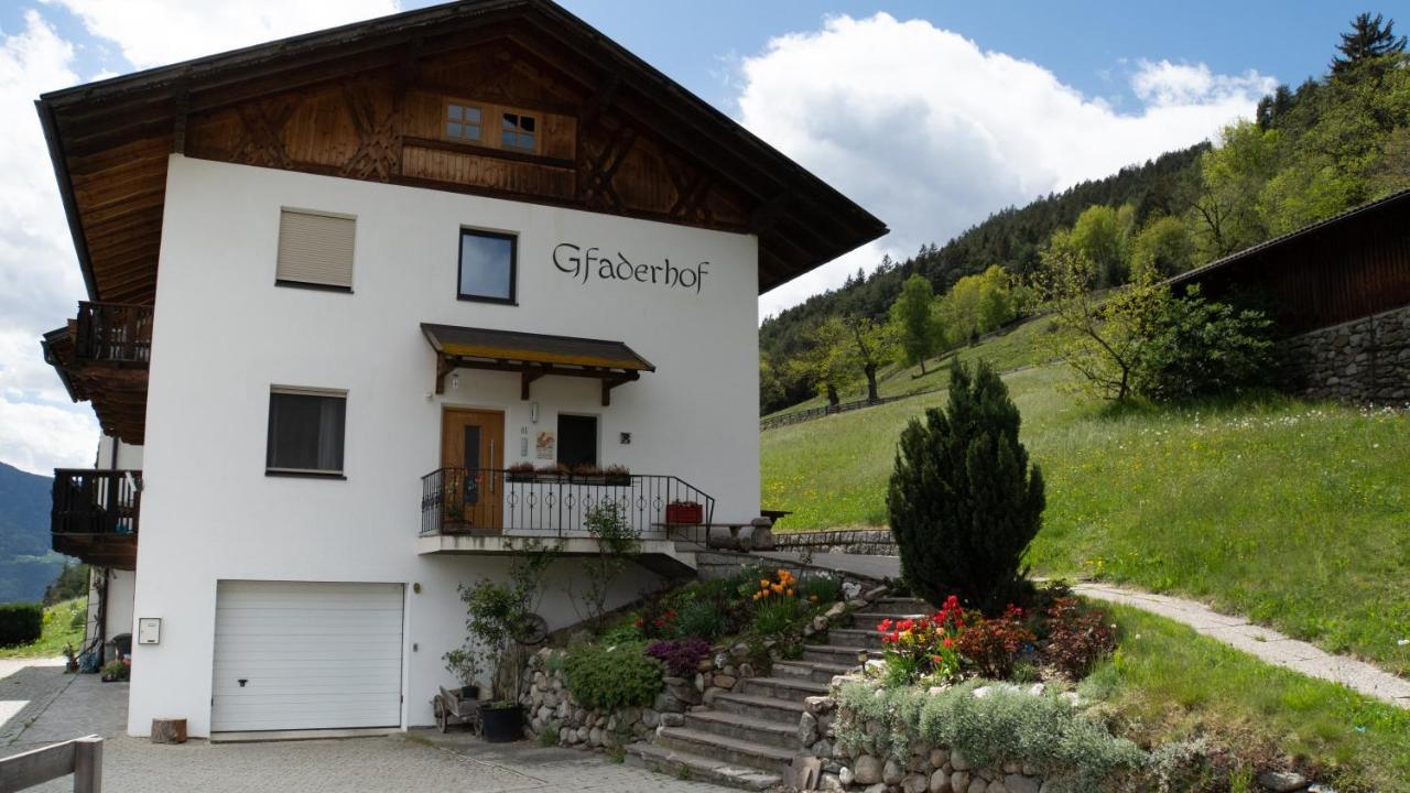 Agriturismo Gfaderhof เบรสซาโนเน ภายนอก รูปภาพ