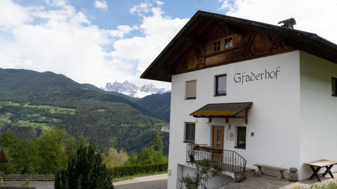 Agriturismo Gfaderhof เบรสซาโนเน ภายนอก รูปภาพ